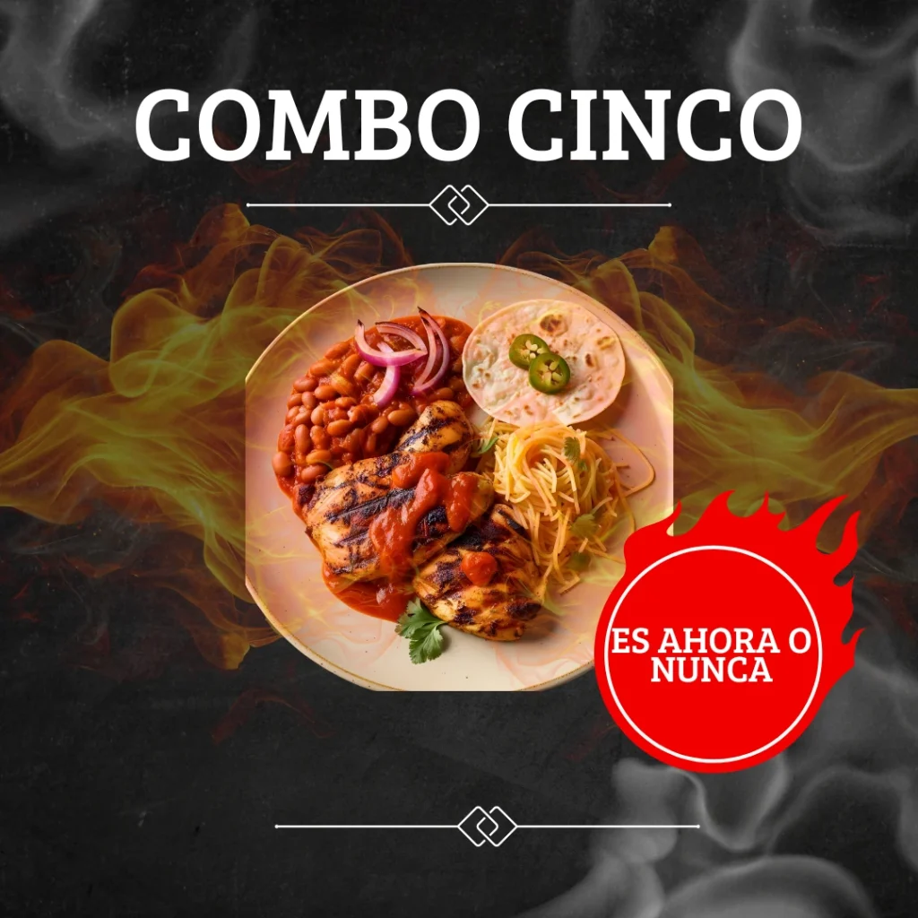 COMBO 5 POLLO SINALOENSE