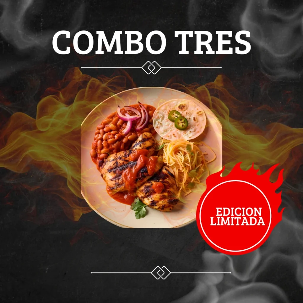 COMBO TRES POLLO SINALOENSE PALMIRA