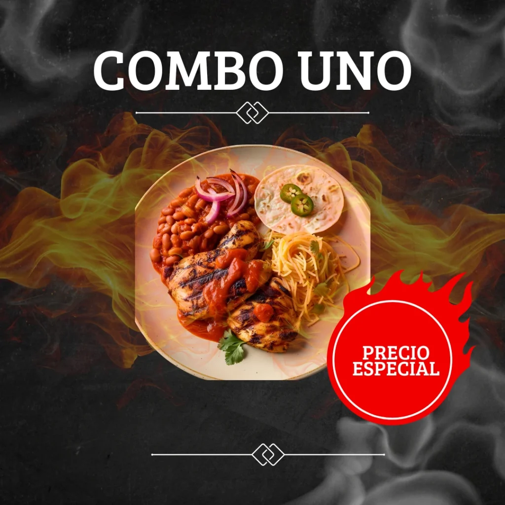 Combo uno Pollo sinaloense palmira